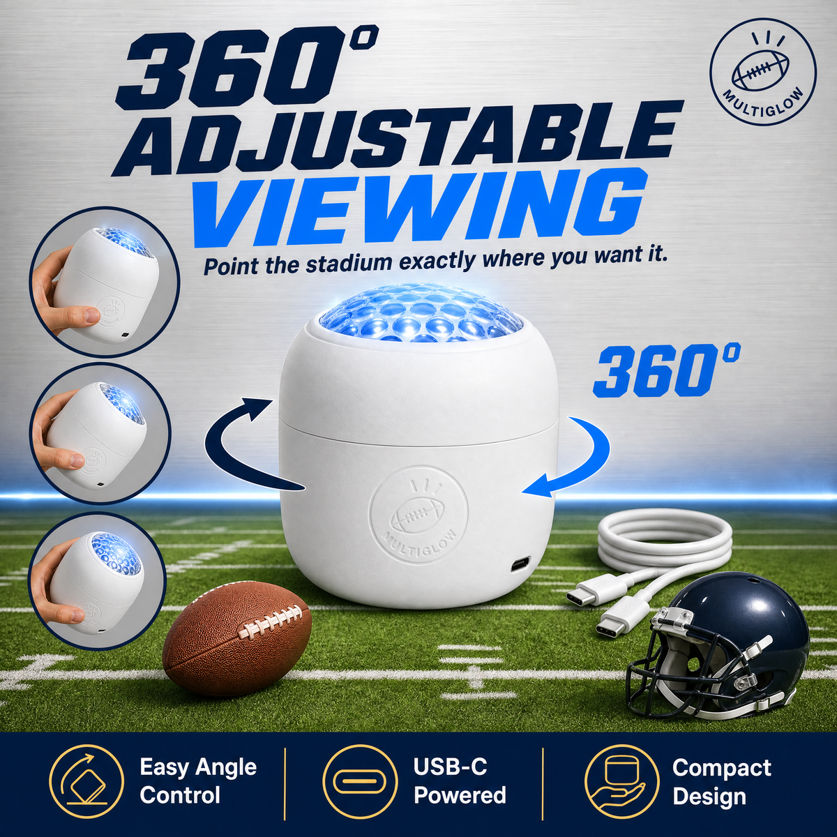 Glow Football Light